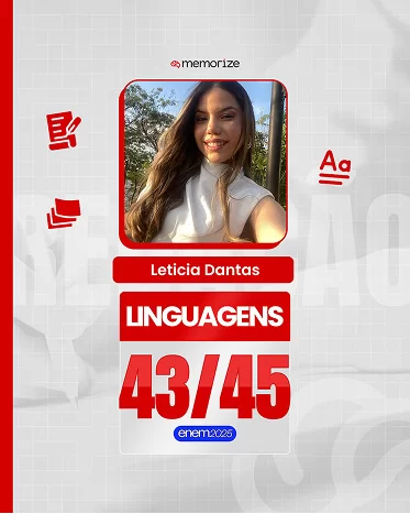 Letícia Dantas — 43/45 em Linguagens
