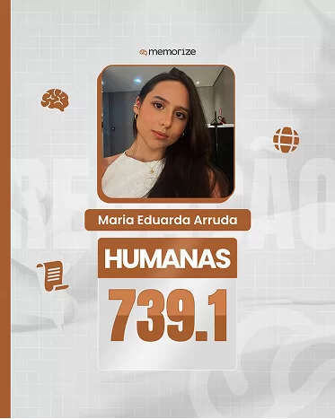 Maria Eduarda Arruda — 739.1 em Humanas