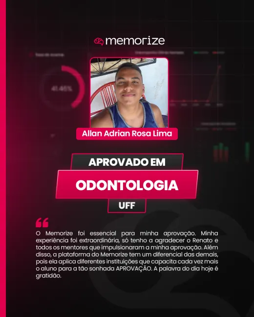 Depoimento de aluno Memorize