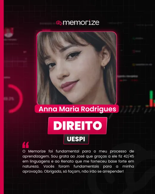 Depoimento de aluno Memorize