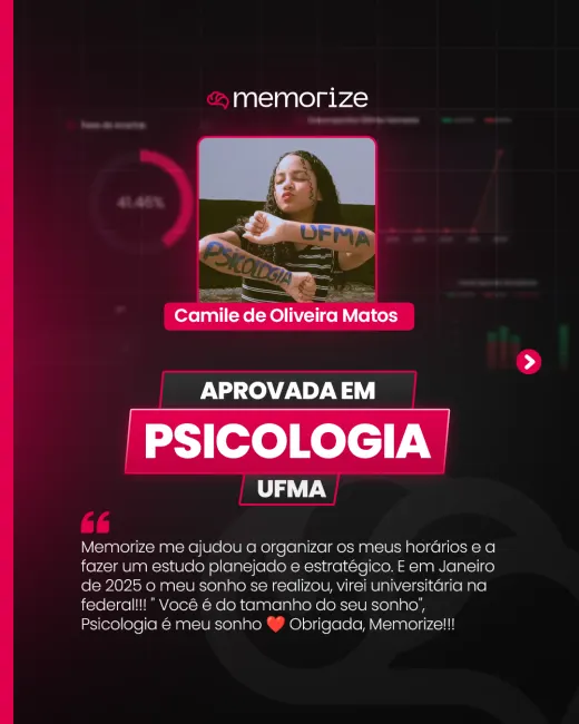Depoimento de aluno Memorize