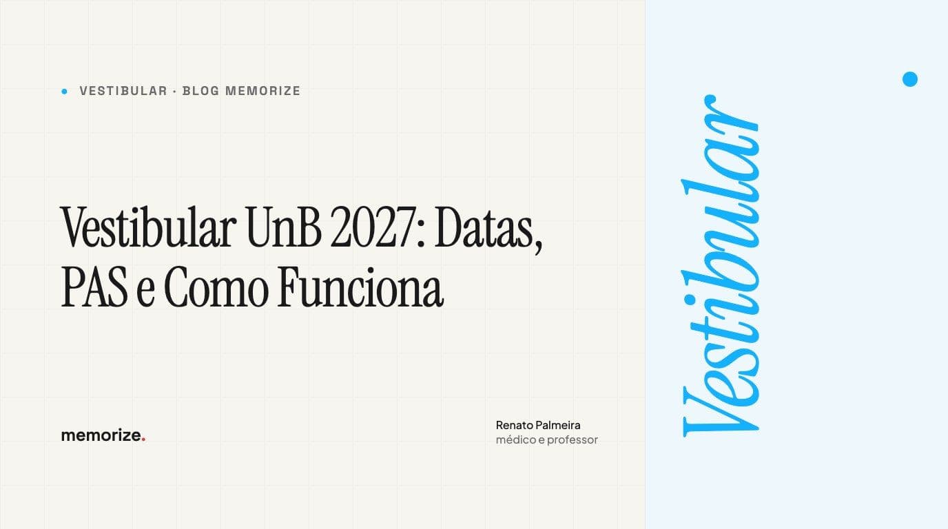 Vestibular UnB 2027: Datas, PAS e Como Funciona