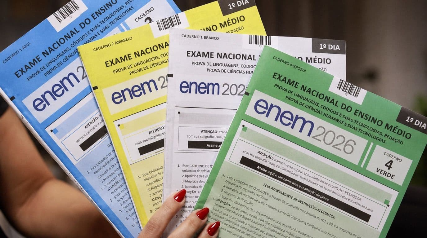 Quando é o ENEM 2026? Veja as Datas das Provas (8 e 15/11)