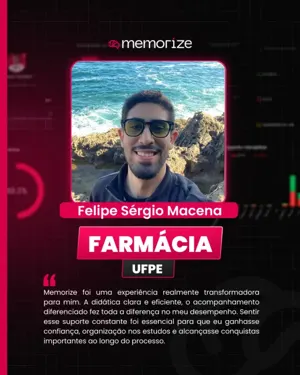 Card de aluno aprovado