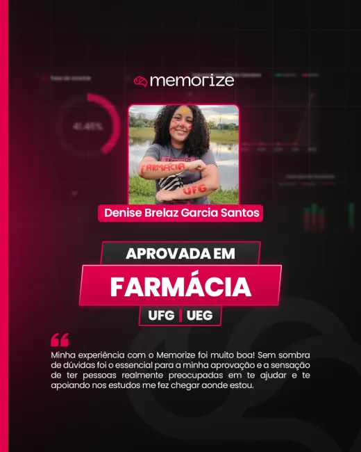 Depoimento de aluno aprovado do Memorize
