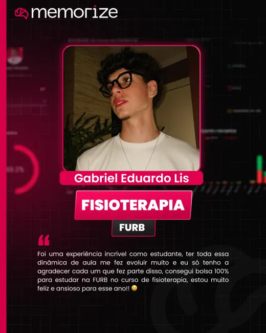 Depoimento de aluno aprovado do Memorize