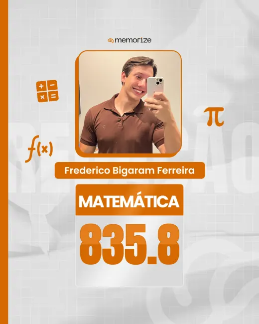 Nota de aluno aprovado no ENEM 2025